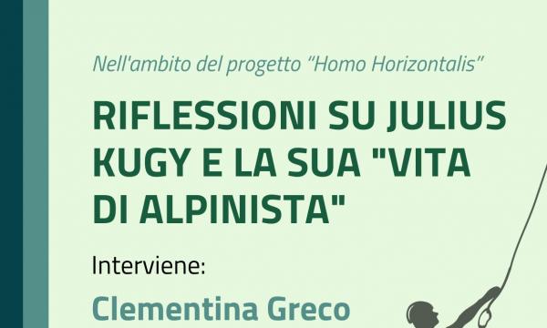 SEMINARIO - Riflessioni su Julius Kugy e la sua 